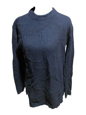 Michael Kors Black Textured Crewneck Sweater